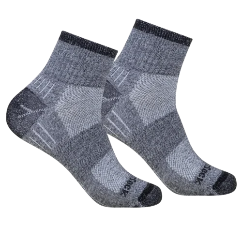 Wrightsock ESCAPE doppellagige Wandersocke mit extra Polsterung grau