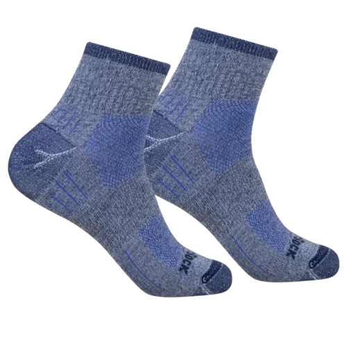 Wrightsock ESCAPE doppellagige Wandersocke mit extra Polsterung blau