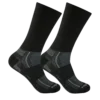 Wrightsock STRIDE doppellagige Wandersocken schwarz lang