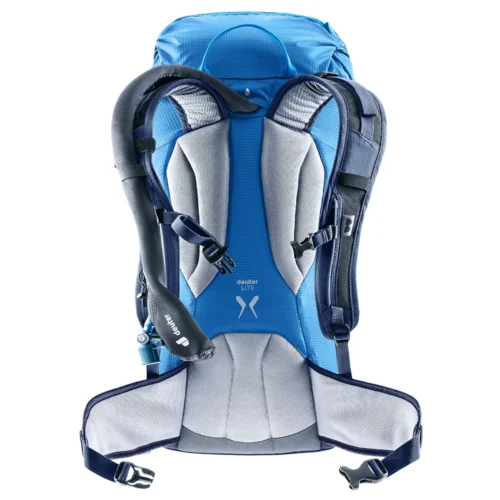 Blauer Rucksack mit ergonomischem Design