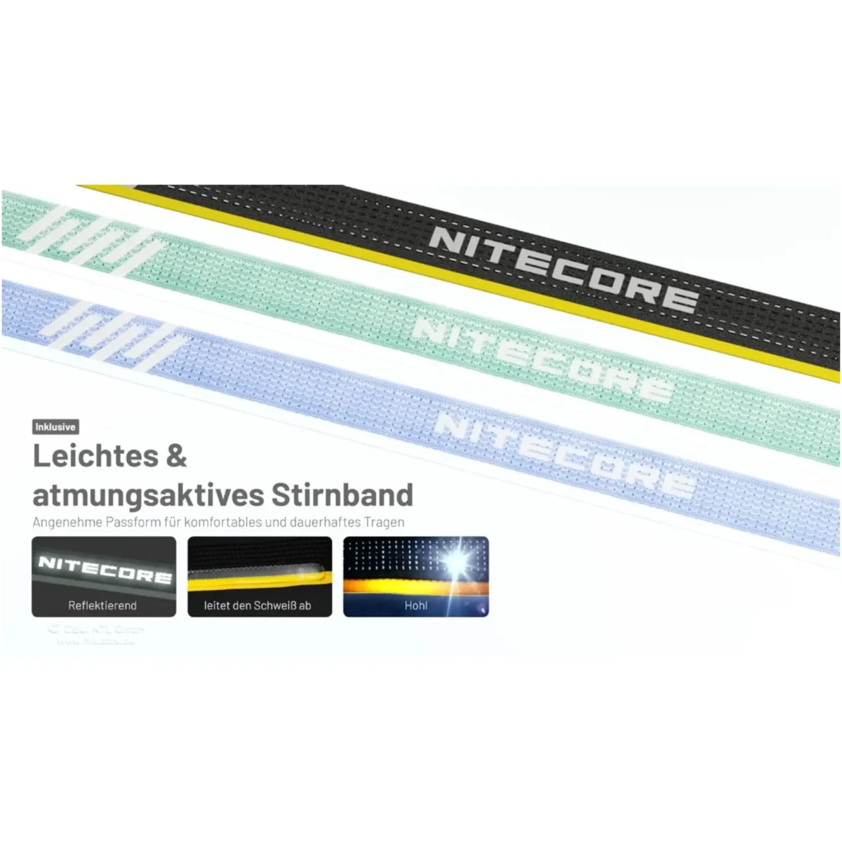 Nitecore Stirnlampe HA23 UHE - 600 Lumen schwarz – Bild 11