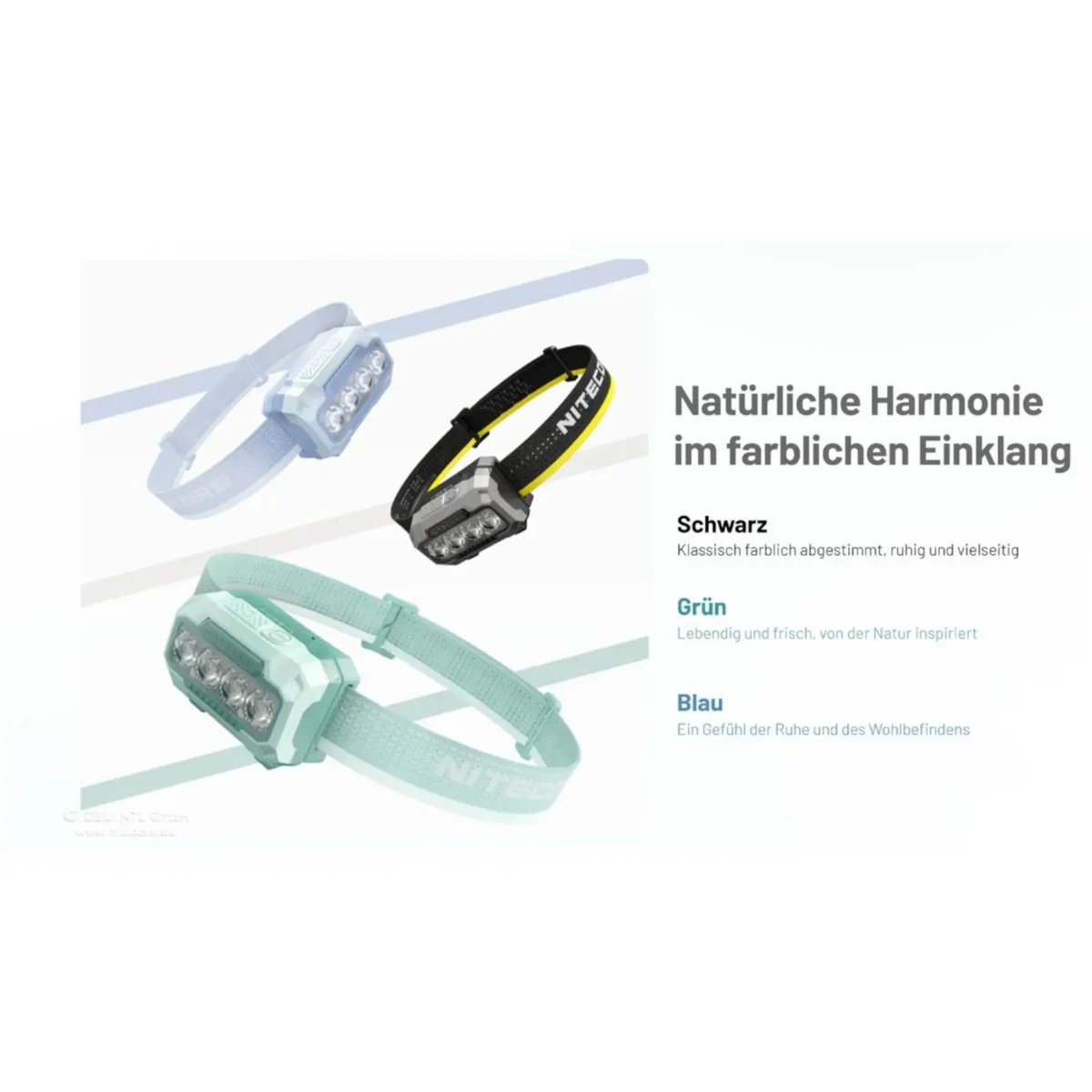 Nitecore Stirnlampe HA23 UHE - 600 Lumen schwarz – Bild 12