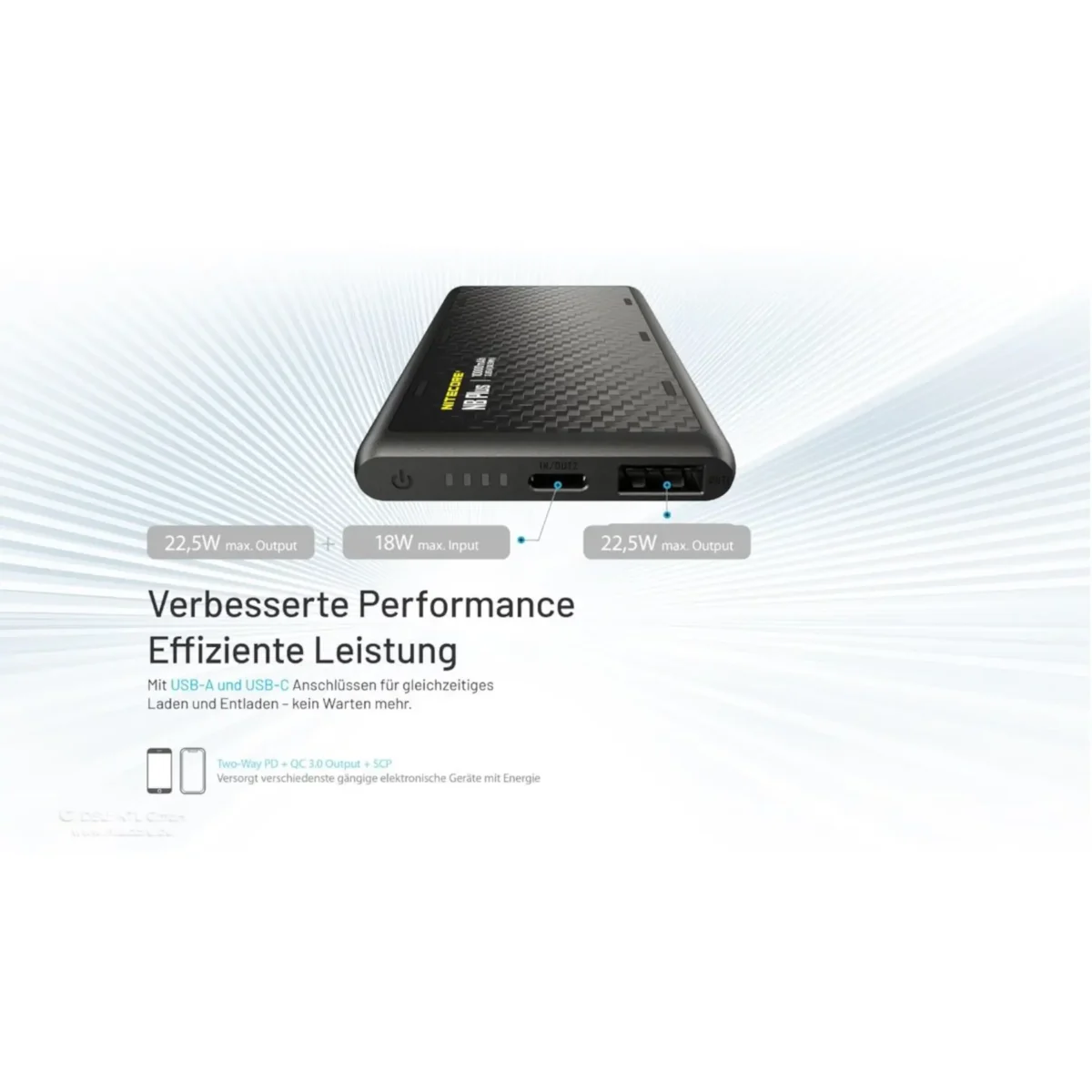 Nitecore Powerbank NB Plus 10.000 mAh – Bild 9