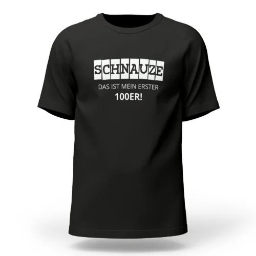 Extremwander T-Shirt "Erster 100er" schwarz