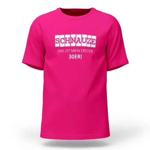 Extremwander T-Shirt "Erster 30er" pink