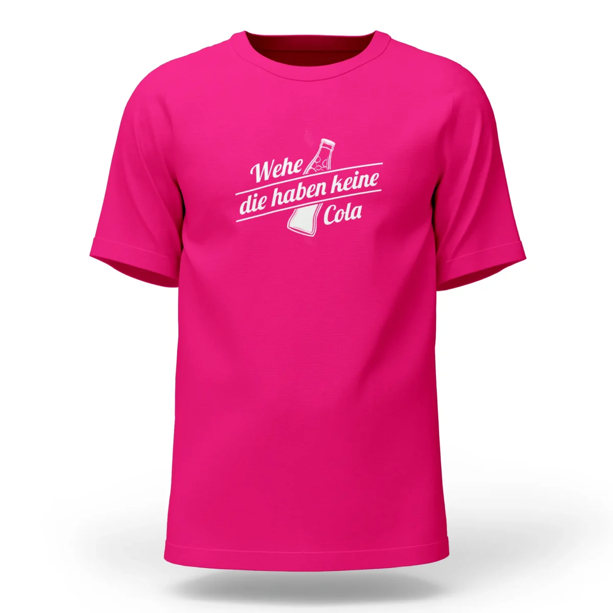 Extremwander T-Shirt "keine Cola" pink