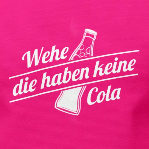 Alternative view of Extremwander T-Shirt "keine Cola" pink