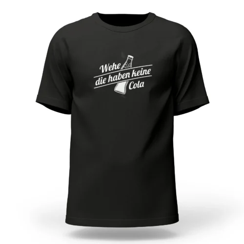 Extremwander T-Shirt "keine Cola" schwarz
