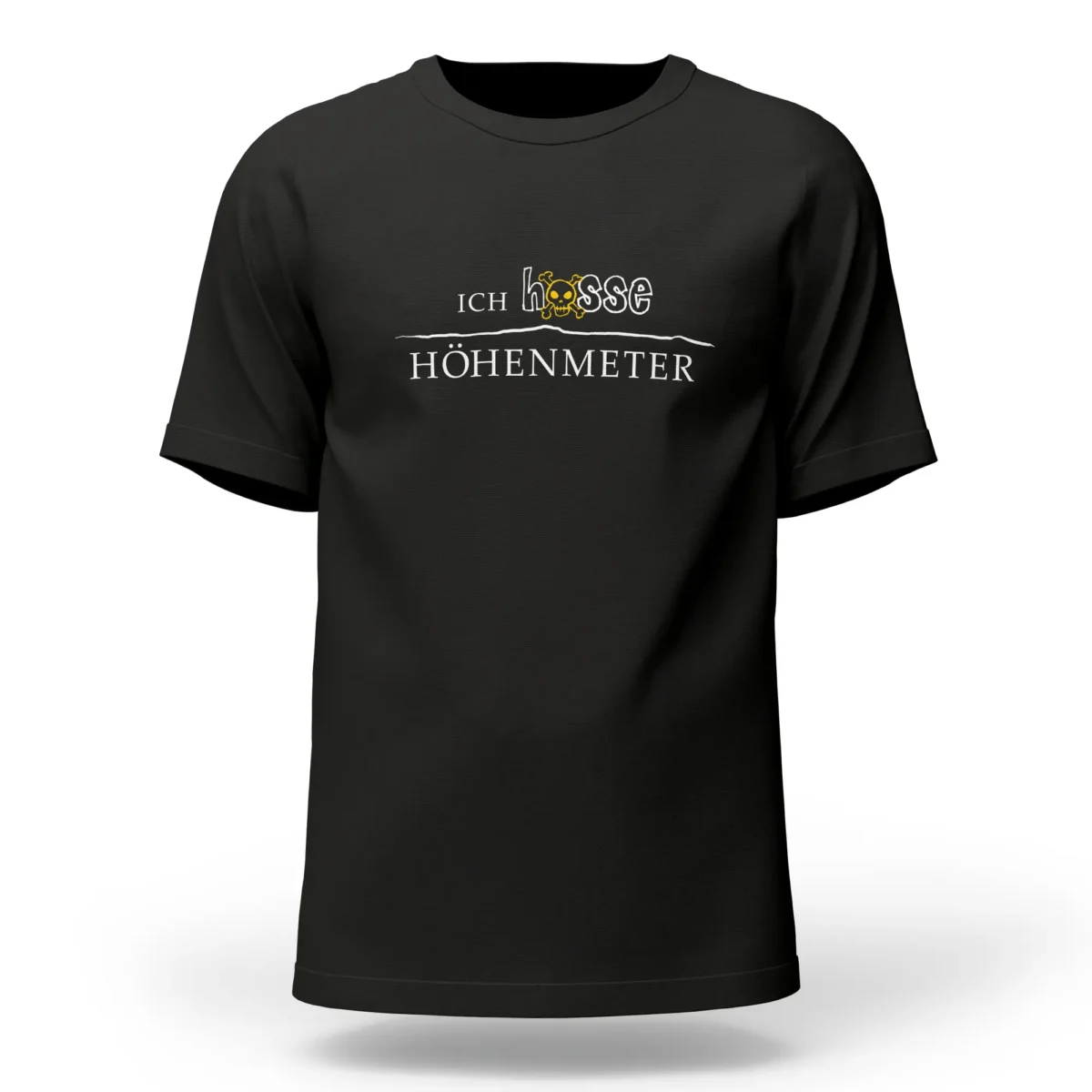 Extremwander T-Shirt "Höhenmeter" schwarz