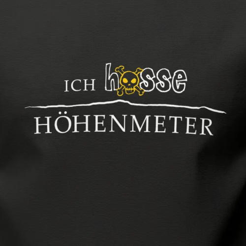 Alternative view of Extremwander T-Shirt "Höhenmeter" schwarz