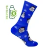 Wrightsock ECO EXPLORE doppellagige Wandersocken X-Mas lang blau