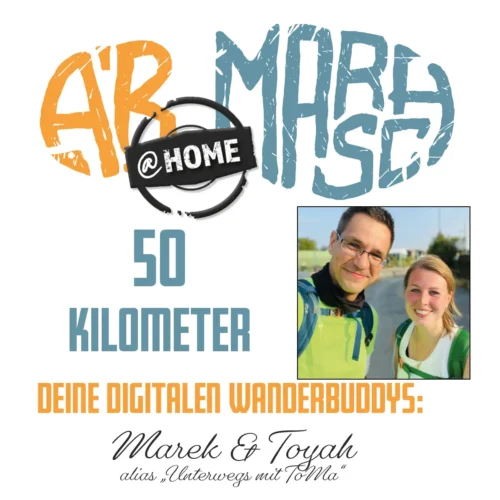 Virtueller Extremmarsch Abmarsch@home 50km