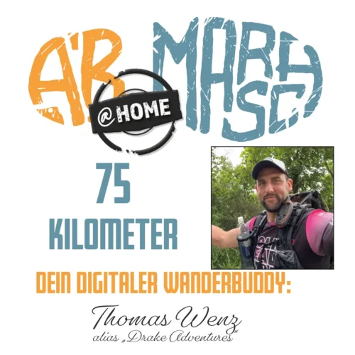 Virtueller Extremmarsch Abmarsch@home 75 Km