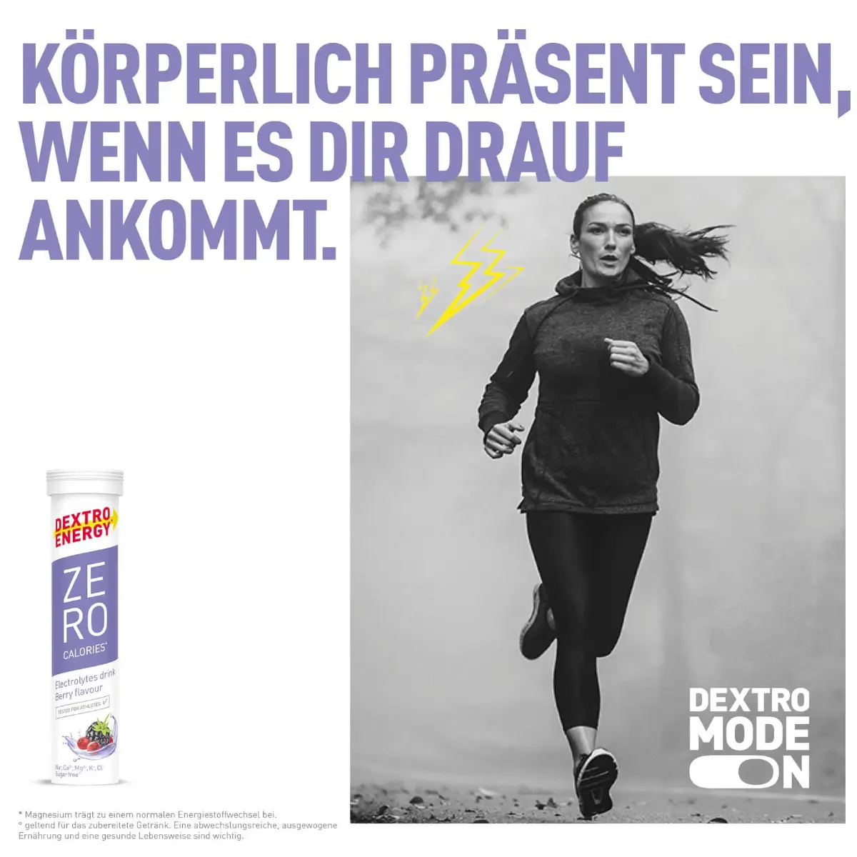 Elektrolyttabletten Dextro Energy Berry – Bild 2