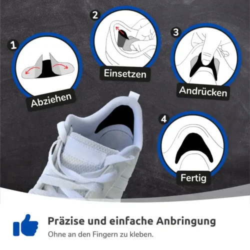 Alternative view of CLEVER Klebepatches gegen Löcher im Schuh Ferse