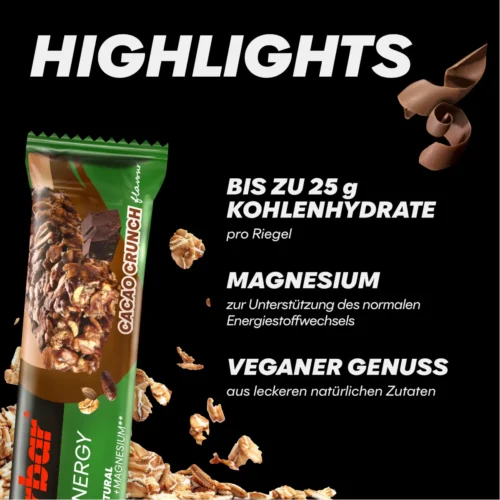Alternative view of Energieriegel Natural Energy Cacao Crunch