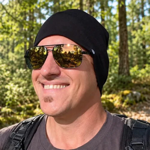 Merino Beanie aus 100 % Merinowolle zum Extremwandern